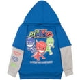 thumbnail image 6 of PJ Masks Boys Matching Sets Pullover Hoodie and Jogger Fleece Set for Boys 2 Piece Bundle with Graphic Print Sweatpants Set for Kids and Toddlers (Size 3T-8), 6 of 8