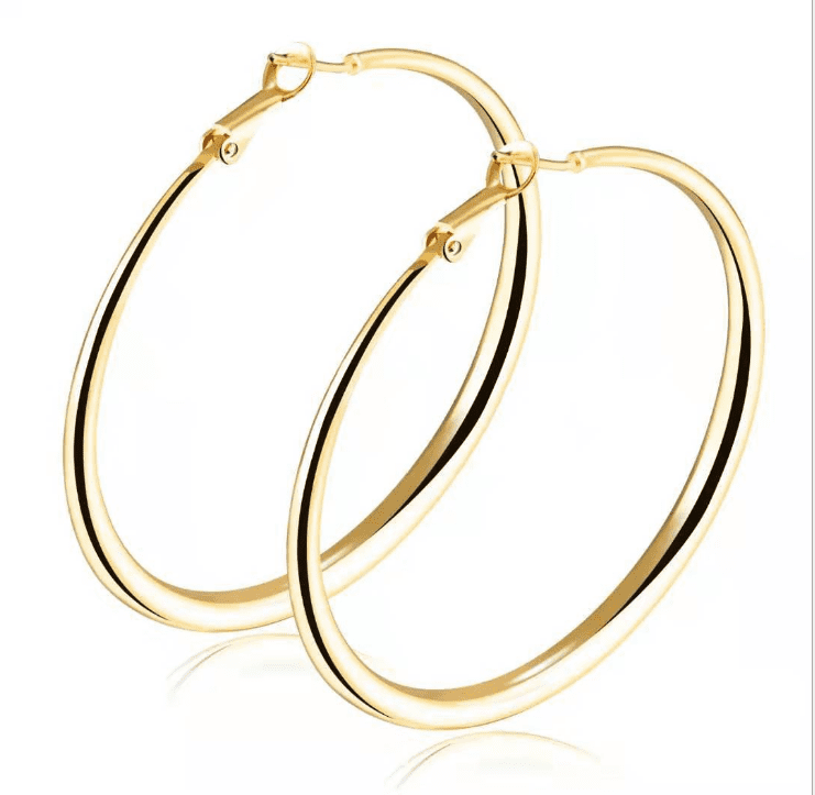 Large Basketball Hoop Earrings for Women Men Big Thin Hoop Earrings