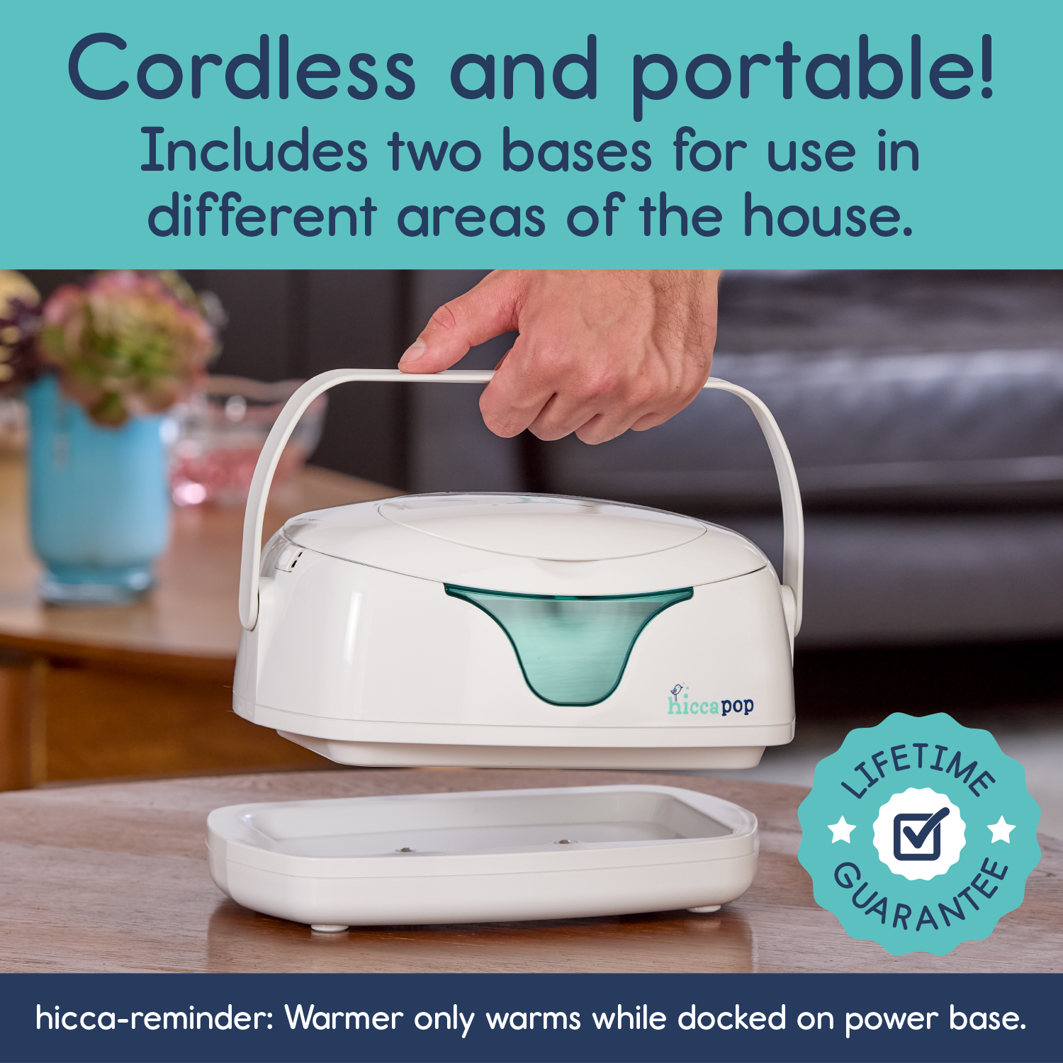 Hiccapop Portable Baby Wipe Warmer with Light photo 2