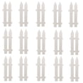 thumbnail image 2 of White Christmas Decorations for Tree Christmas Decorations Christmas Tree Fence White Fence Plastic Fence Splicing Guardrail Christmas Tree Decorations White, 2 of 8