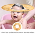 thumbnail image 2 of WALFRONT Waterproof Cloth Baby Shampooing Cap Elastic Kids Shower Bathing Protection Hat, Kids Shower Hat, Baby Shampoo Cap, 2 of 9