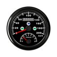 thumbnail image 1 of Universal 85mm GPS Speedometer With Tachometer 2 In 1 0-200km/h 0-8000RPM Turn Light Red Backlight 12V ,High Precision, 1 of 7