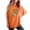 Orange, variant on Yoga Tops Women Long Length Womens Blouses And Tops Casual Short Sleeve Shirts for Women