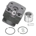 thumbnail image 1 of Kit de pistón de cilindro, kit de pistón de cilindro de 44 mm Kit de cilindro de motosierra Kit de cilindro diseñado para precisión, 1 of 12