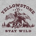 thumbnail image 2 of Women's Yellowstone Distressed Stay Wild  Graphic T-Shirt, 2 of 3