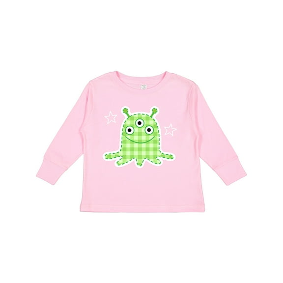 Inktastic Space Alien Halloween Boys or Girls Long Sleeve Toddler T-Shirt