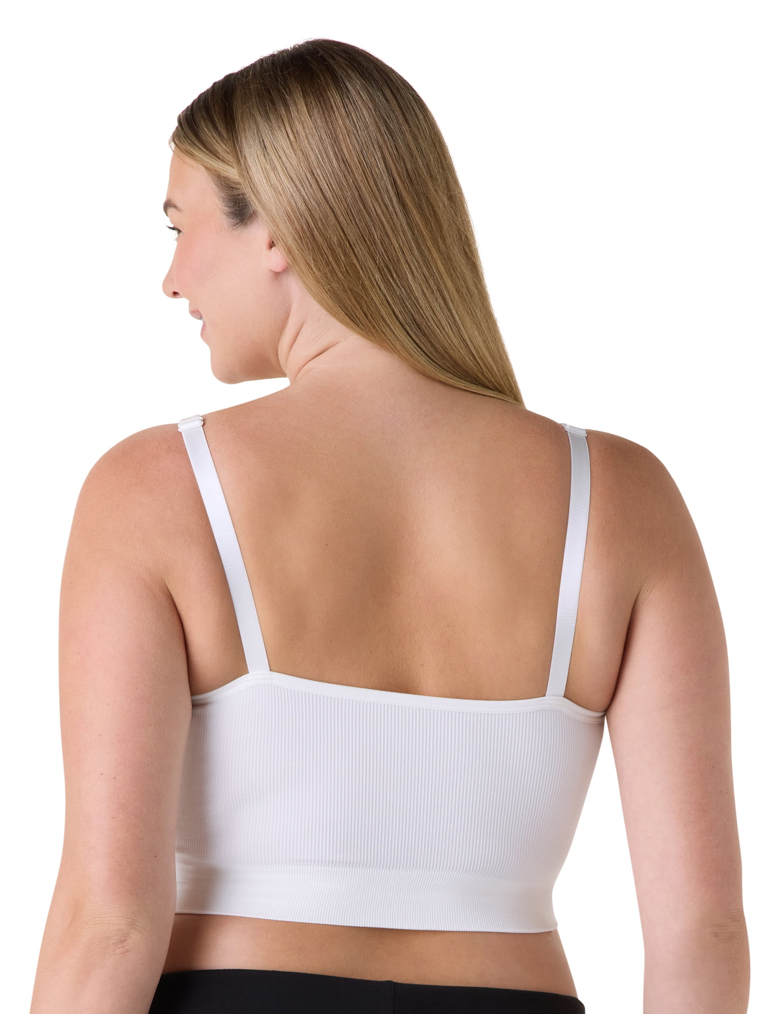 Ingrid & Isabel For Every Belly Women's Maternity Seamless Nursing Cami Bra 3pk, Sizes S-XXXL