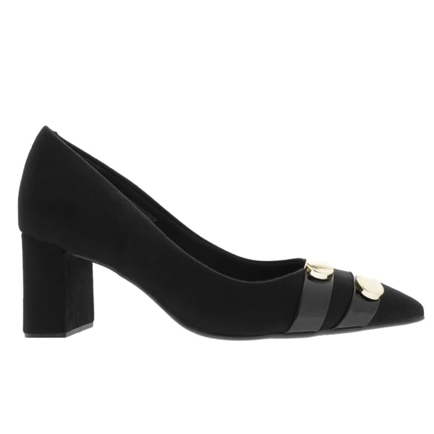 Zapatilla Angela Color Negro de gamuza 26 Dorothy Gaynor Zapatilla Angela Color Negro de gamuza 26