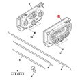 thumbnail image 3 of Car Air Conditioner Controller, Wear Proof 6451WE Heater Ventilation Control Panel  For Vehicle, 3 of 8