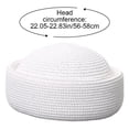 thumbnail image 2 of Hsqqdc Straw Pillbox Hat, Retro Wedding Fedora Fashion Beret Fascinator Painter Hat, 2 of 5