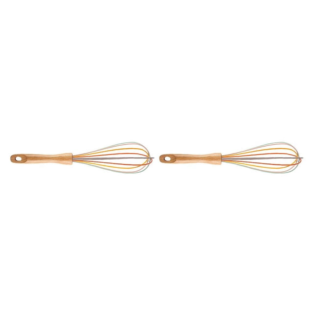Advancent Batidor de silicona batidor de huevos Manual mango de batidora de crema de de mano herramienta de cocina para hornear Type6 NO6 Advancent CBP024140