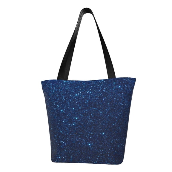 Easygdp Sparkling Blue Glitter Shoulder Bags for Women,Crossbody Bags Shoulder Purse Handbag for Women