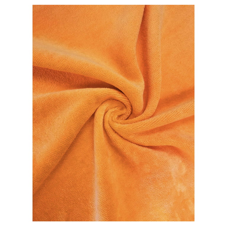 Diplomat Beach Towels Terry Velour 30x60 2-Pack (Orange PMS 1505-C) 11.0  lbs per doz 100% Cotton 