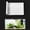 White, variant on Black Static Cling Aquarium Background Fish Tank Decor Sticker (39" W x 16" H)