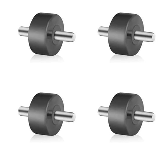 Vacuum Cleaner Parts Replacement Wheels for Shark Navigator Lift Away NV350, NV360, NV352, NV356E, NV500, NV502, NV650,NV752,HV300,HV320,NV42,NV22,NV70 More (2 Pairs)