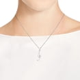 thumbnail image 2 of Sweet Music Treble Clef Musical Note 925 Silver Pendant Necklace, 2 of 6