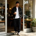 thumbnail image 2 of Urbanix Men's Sweatpants Fashion Casual Fleece Joggers Pants Winter Warm Baggy Elastic Waist Drawstring Athletic Sweatpants, 2 of 5