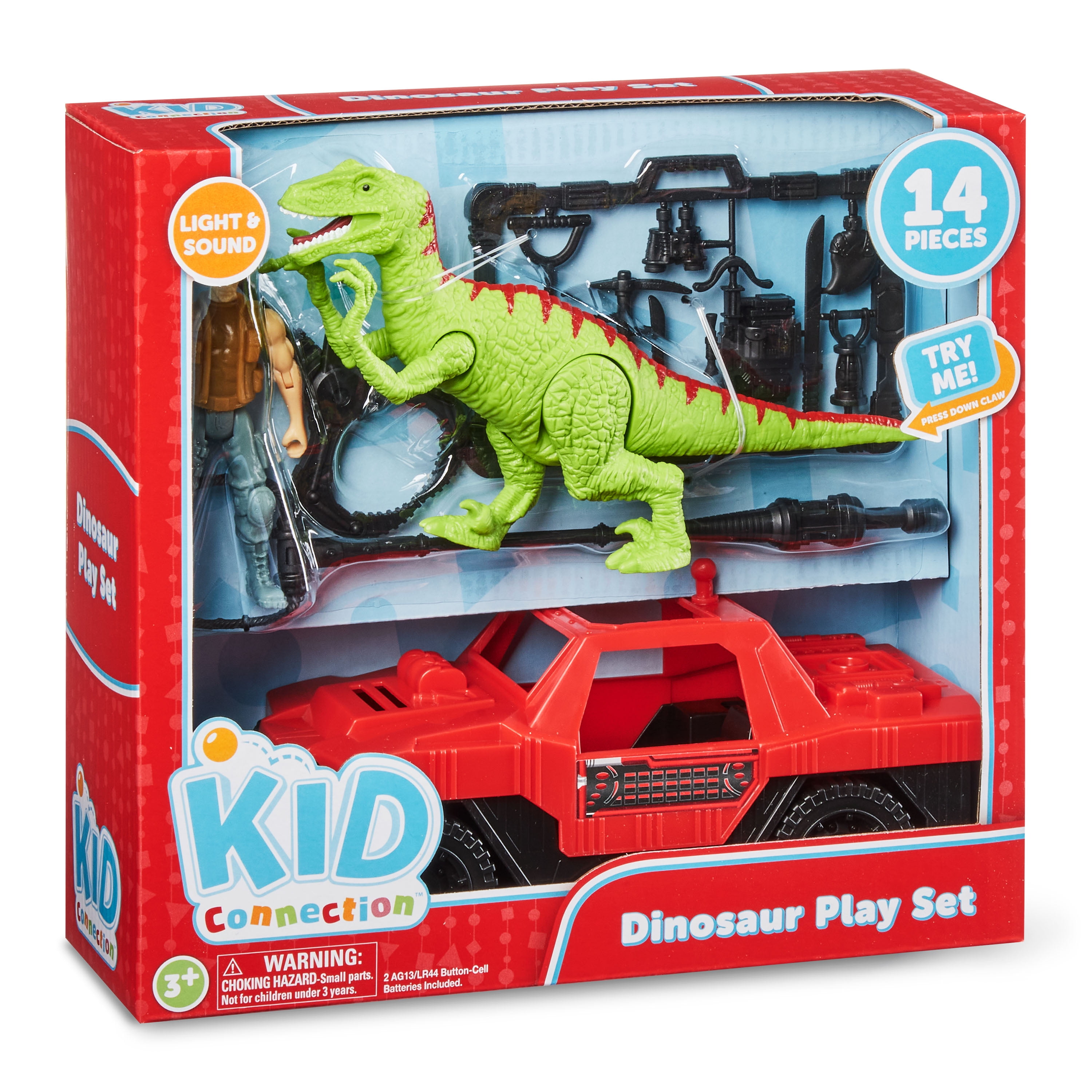 kid connection dinosaur playset
