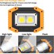 thumbnail image 3 of Luz De Trabajo Led, Luz De Trabajo Recargable Usb 30w 2000lm - Luz Exterior Con 4 * 18650 Baterías, Luz Impermeable Ip65 Para Senderismo, Camping, 3 of 5