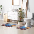 thumbnail image 6 of Ryvnso Clownfish Corals in Ocean Bathroom Shaggy Rugs Toilet Rectangle Mat Soft Contour Rug 24"x16", 6 of 9