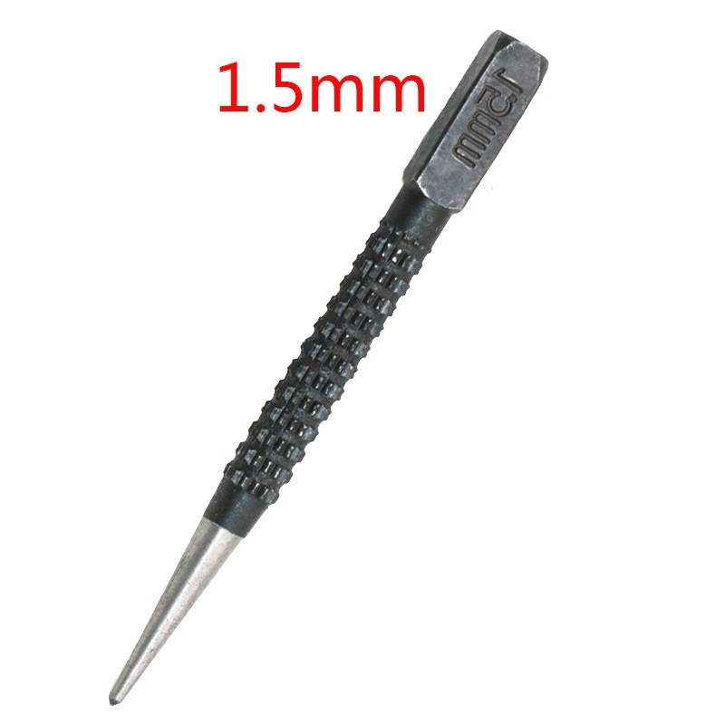 Ana Center punch locating punch drilling fixer black cylindrical nail