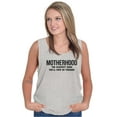 thumbnail image 3 of Funny Motherhood the Scariest Hood Tank Top Tee Shirt Women Brisco Brands S, 3 of 6