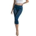 thumbnail image 3 of Niuer High Waist Skinny Pants Capris Women Casual Stretchy Leggings Lounge Jeggings, 3 of 3