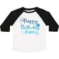 thumbnail image 3 of Inktastic Blue Happy Birthday Daddy Boys or Girls Toddler T-Shirt, 3 of 5