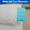 thumbnail image 6 of 2pc Cooling Chill Pillow Pad Insert with Durable Non-Leaking Gel - Portable Personal Instant Cooling Device for Night Sweats and Hot Flashes Relief, Menopause - Sleep Solution As Seen on TV, 6 of 6