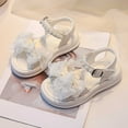 thumbnail image 3 of LYHaoo Girls Sandals Girls Sandals For Everyday Wear Lightweight Breathable Casual School Outdoor Summer Spring Footwear For Kids Age 4 12 Sizes 2.5 Big Kid(10-10.5 Years), 3 of 7