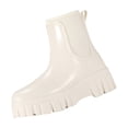 thumbnail image 2 of Wowcloth Women's Mid-Calf Rain Boots – Waterproof & Slip-Resistant Solid Color Design for Spring Summer Outdoor Wear, Japanese Style Casual Fashion, 2 of 8