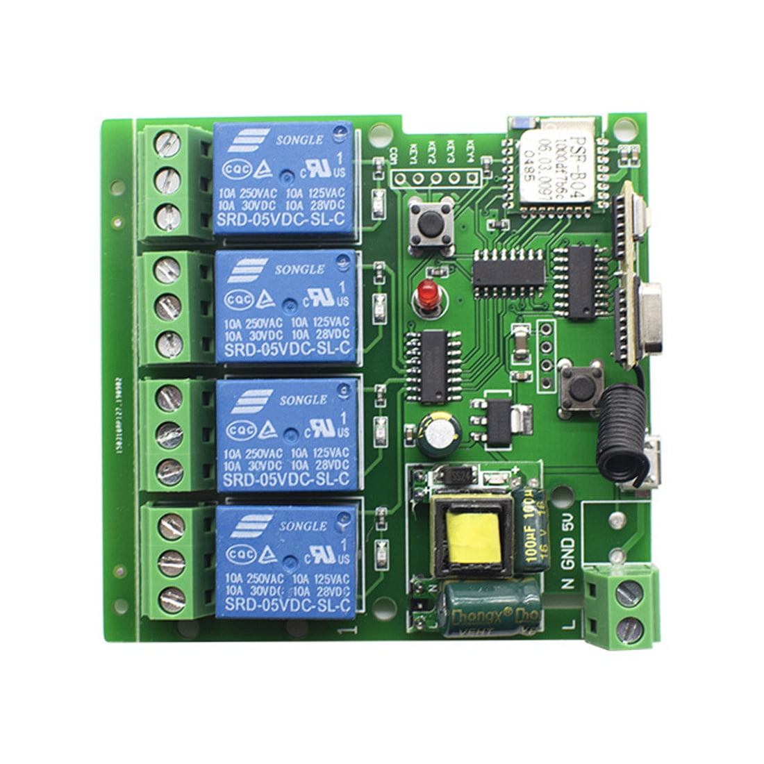 4CH Smart Relay Module EWeLink Smart Remote Control Light Switch Self