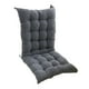 thumbnail image 2 of Cojín para silla de comedor Zulema Poliéster Gris, 2 of 8