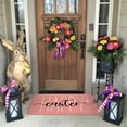 thumbnail image 4 of Easter Door Mat,Spring Pink Eggs Indoor Outdoor Non-Slip Doormat,Entryway Front Porch Easter Rabbit Welcome Door Mat Colorful for Entrance Decor 30" x 17" (Happy Easter), 4 of 6