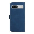 thumbnail image 3 of SaniMore Wallet Case for Google Pixel 7A [RFID Blocking], PU Leather Cash & Card Slots Folio Magnetic Stand Cover with Kickstand + Wrist Strap TPU Shockproof Interior Cover, Blue, 3 of 9