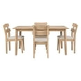 thumbnail image 2 of Powell Davini 5-Piece Dining Set, Natural, 2 of 15