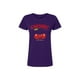thumbnail image 1 of Playera Blusa De Cerezas Cherry Happy Have A Nice Day Casual Ropa Para Mujer Ropa De Dama Color Morado Talla Chica Marca Emil SaEs, 1 of 4