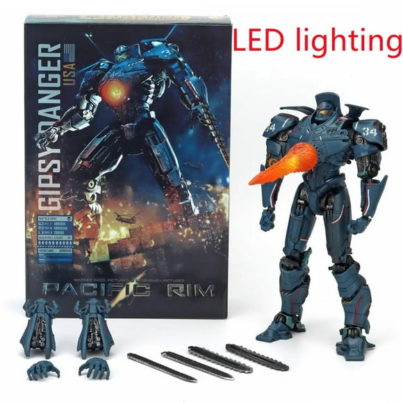 New Pacific Rim Anime Figures Striker Eureka Gipsy Danger Mech Action Figure Limited Movable Obsidian Fury Mecha Model Toys Gift