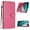 Rose, variant on for Samsung Galaxy A24 4G Wallet Case for Women Girls, Crocodile Pattern PU Leather Flip Phone Cover with Card Holder, Kickstand, Magnetic Clasp Flip Case for Samsung Galaxy A24 4G, Blue
