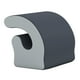 thumbnail image 5 of Almohada de soporte para el cuello ergonómica con cremallera, suave y ligera, para reposacabezas de escritorio, para la siesta, para la escuela, el Gris oscuro, 5 of 8