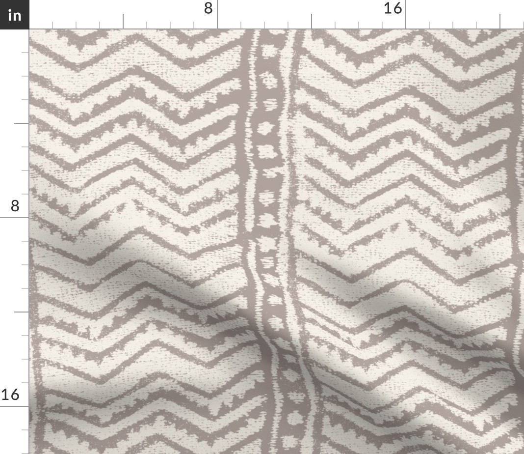 Table Runner Mid Century Modern Waves Farmhouse Geometric Sateen LP
