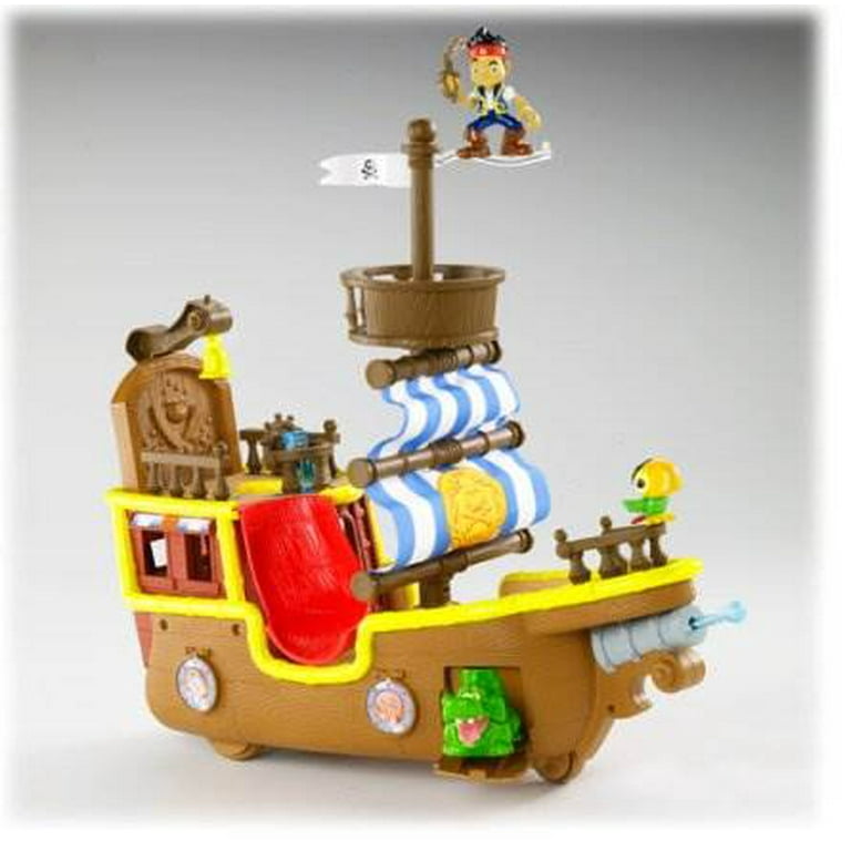 Fisher Price Jake The Never Land Pirates Musical Pirate Ship Bucky W5269 Walmart
