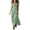 Green, variant on Women's Cowl Neck Dresses Sleeveless Linen Blend Maxi Dress Flowy Breathable Casual Vacation Sundress Dresses for Women Yellow S