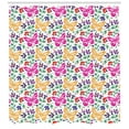 thumbnail image 3 of Ambesonne Spring Shower Curtain, Vibrant Summer Blooms, 69"Wx75"L, Multicolor, 3 of 3