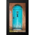 thumbnail image 2 of Mahan, Kathy 10x14 Black Modern Framed Museum Art Print Titled - Blue Door III, 2 of 5