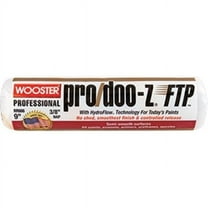 RR666 9 in. Pro & Doo-Z Ftp 0.37 in. Nap Roller Cover- Semi-Smooth