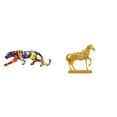 thumbnail image 1 of esculturas,estatua de figura decorativa andante,Escultura animal artesanal regalo arte moderno fiesta en casa,Estatuas de caballos,Estatuas de caballos Figura de caballo Figura de caballo, 1 of 8
