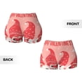 thumbnail image 5 of Qekee Gnomes Hold The Letters LOVE Women Workout Shorts, Sports shorts, Scrunch Butt Lifting Gym Shorts, Breathable Soft - XX-Large, 5 of 9