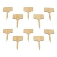 thumbnail image 4 of Plant Labels, Easy Writing Garden Signs Bamboo Material 10 Pcs  For Vegetables For Seeds T Shape, 4 of 8
