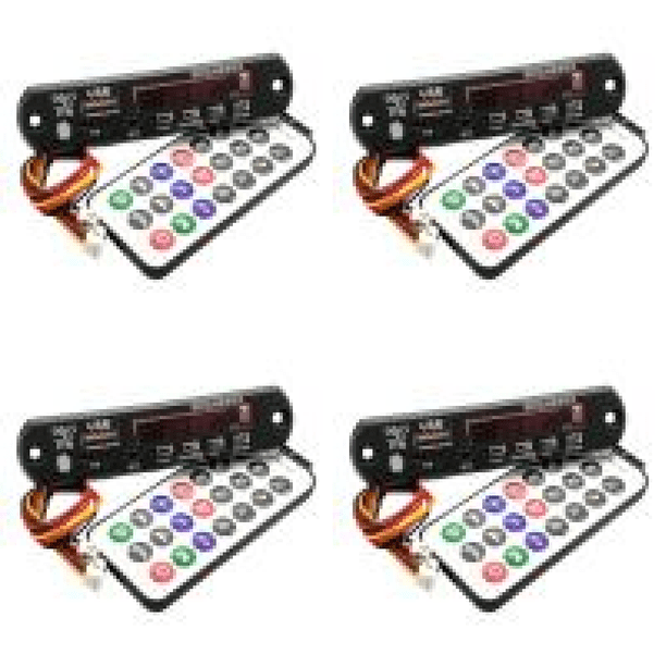 Placa decodificadora de MP3 Compatible con Bluetooth, módulo de Radio FM de 12V, placa decodificadora MP3 WAV